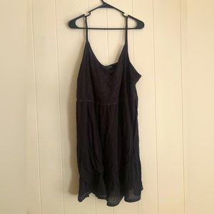 Lightweight grey dress/swimsuit cover